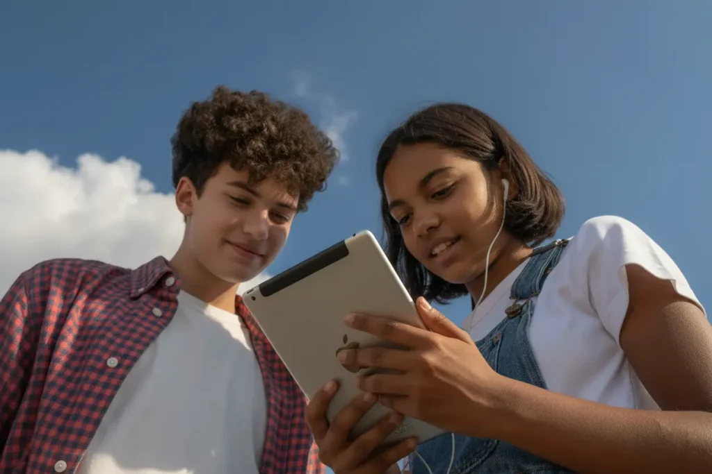Juego de realidad aumentada con iPad en Málaga para adolescentes